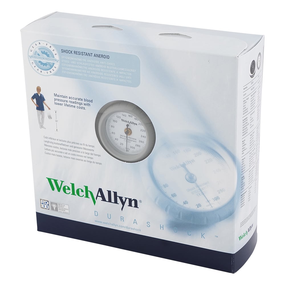 Aneroid Sphygmomanometer [Durashock Gauge Integrated Standard] Adult (Medium) DS44-11 1 pc
