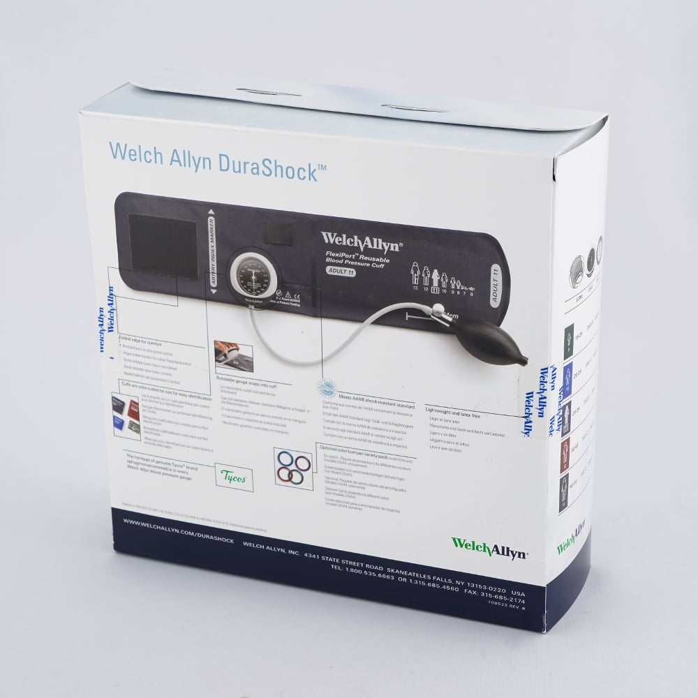Aneroid Sphygmomanometer [Durashock Gauge Integrated Standard] Adult (Large) DS44-12 1 pc