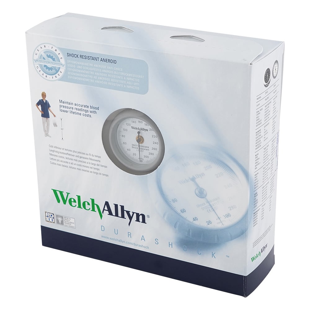 Aneroid Sphygmomanometer [Durashock Gauge Integrated Standard] Adult (Large) DS44-12 1 pc