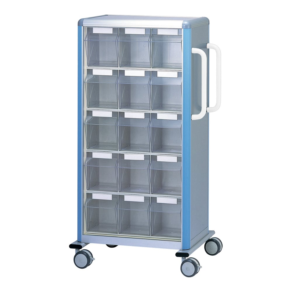 与薬車 ブルー(ボックス30個) 787×500×1438mm　ST-30B 1台