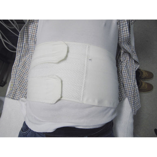 Abdominal Wall Scar Hernia Belt Hernia Band 24-7494-01 Mimuro 902L (White)