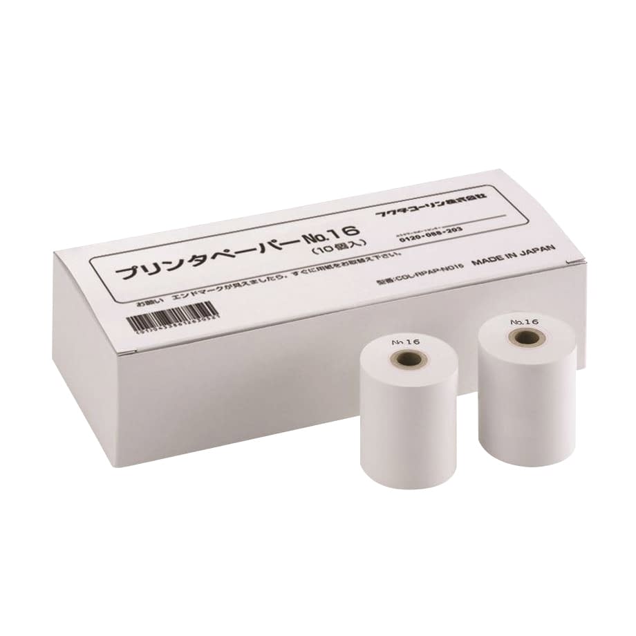 プリンターペーパー No．16 血圧計関連用品 24-8883-10 オムロンヘルスケア COL-RPAP-NO16(10イリ)