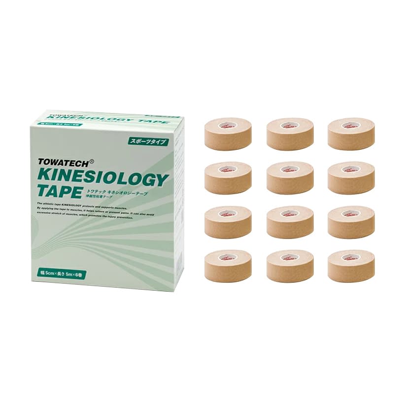 Kinesiology Tape Sports Type Taping Tape 25-3117-00 Towatech 2.5CMX5M (12 strands)