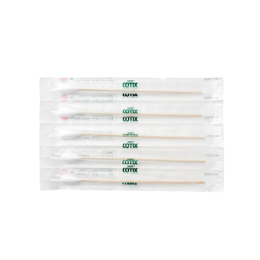 의료 보조용 면봉 HUBY-COTIX 소프트 타입 24-9995-01 산양 610S-1(12 폰 X20 시트)