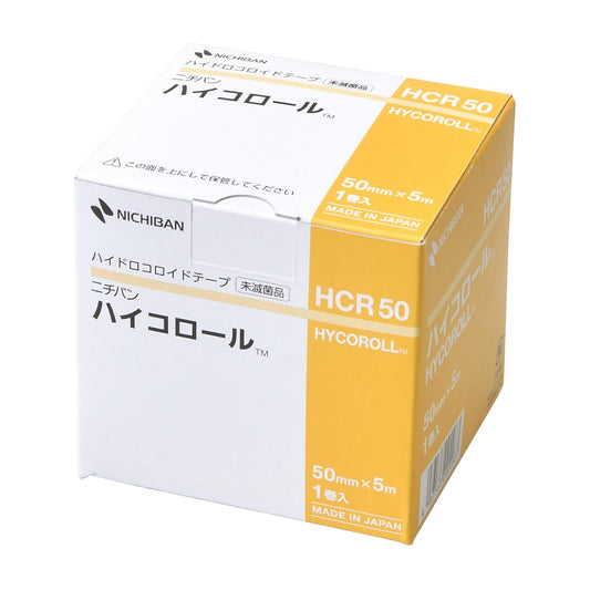 Hydrocolloid Tape Hicolor Dressing Material 24-8585-01 Nichiban HCR50 (50X5M)