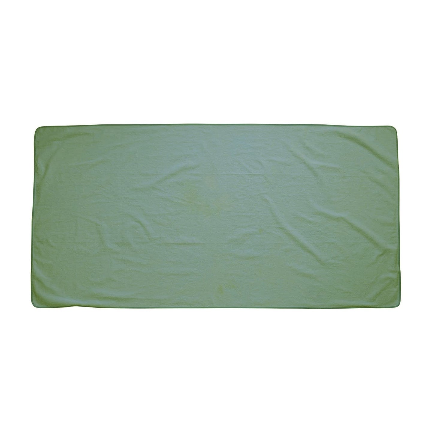 One-touch towel waterproof sheet for the whole body, nursing sheet 06-2335-0005 Green Magokoro Club C-1130L (100X200)
