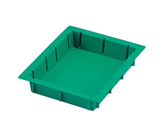 Powdered medicine tray, green, 1 piece