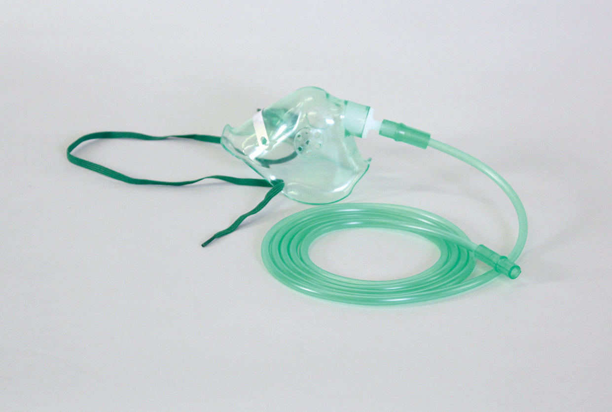 Medium concentration oxygen mask (for children and infants) with tube 01-5565-12 Blue Cross NO.4-2 (10 pieces)