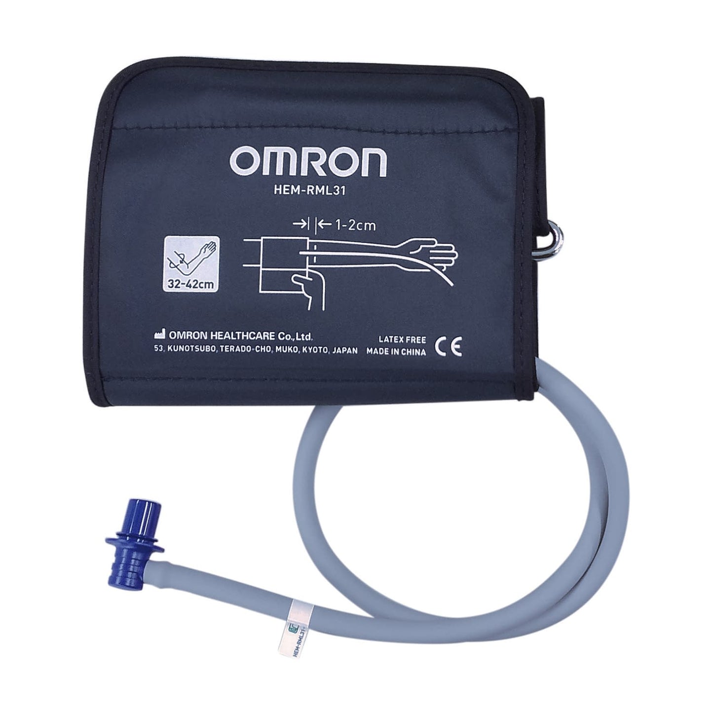 Omron Arm Band for Thick Arms, Blood Pressure Monitor Related Products, 24-9822-12, Omron Healthcare, HEM-RML31-B
