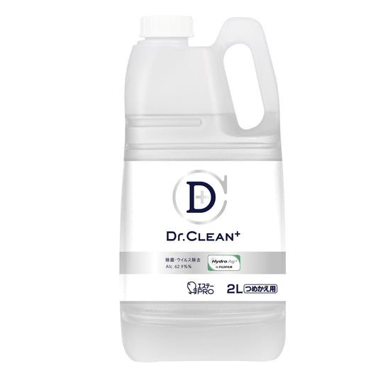 Dr．CLEANウイルス除去スプレー 詰替用(コック付) 殺菌消毒剤 24-9691-01 Dr。CLEAN⁺ 2L(ツメカエヨウ)コックツキ