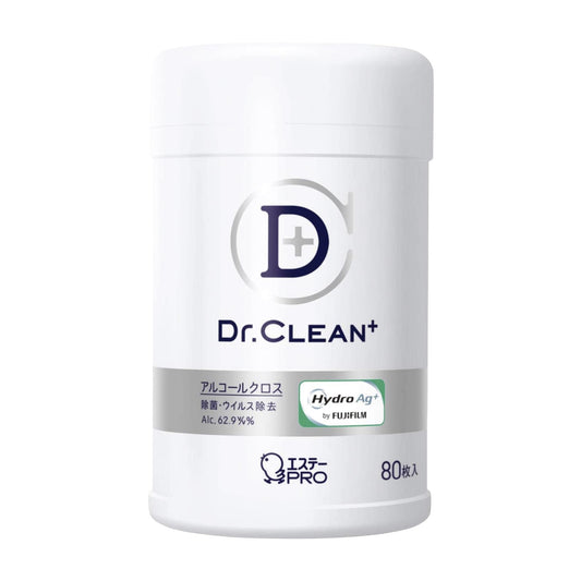 Dr．CLEAN アルコールクロス ボトル 環境清拭ワイパー 24-9692-00 Dr。CLEAN⁺ 80マイイリ(ホンタイ)