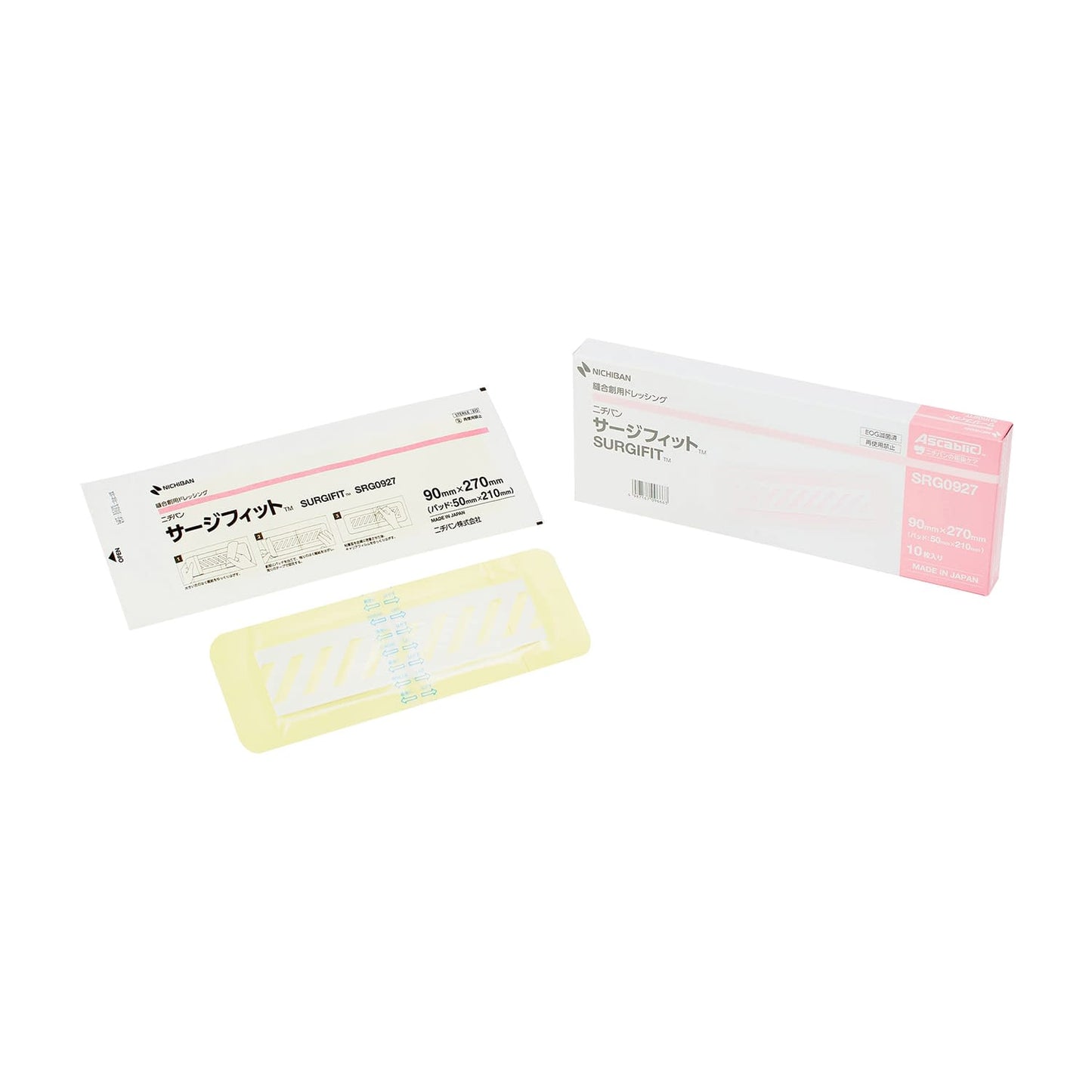 Surgefit Dressing Material 24-7921-04 Nichiban SRG0927 (10 pieces)