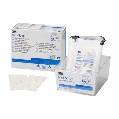스테리스 스트립 스탠다드 피부 접합용 테이프 24-9498-04 쓰리엠 재팬 R1547(12X100)