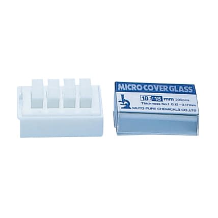 Cover Glass (for Auto) Cover Glass 10-2745-00 Muto Chemical 18182 (18X18MM) 2000mm