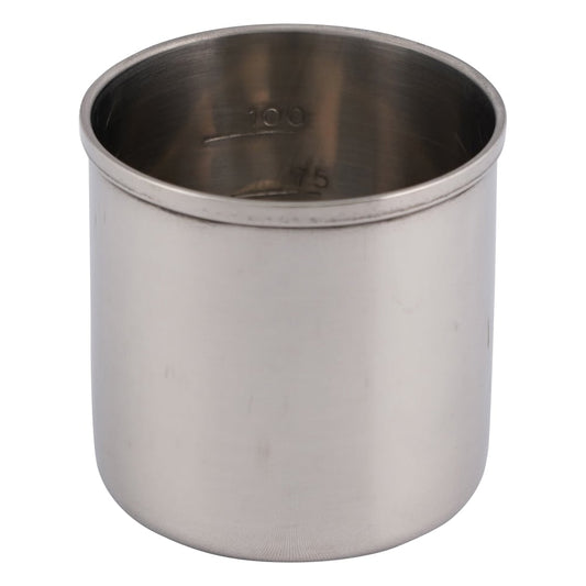 目盛付き万能壺（蓋無し） 125mL　U-61 1個