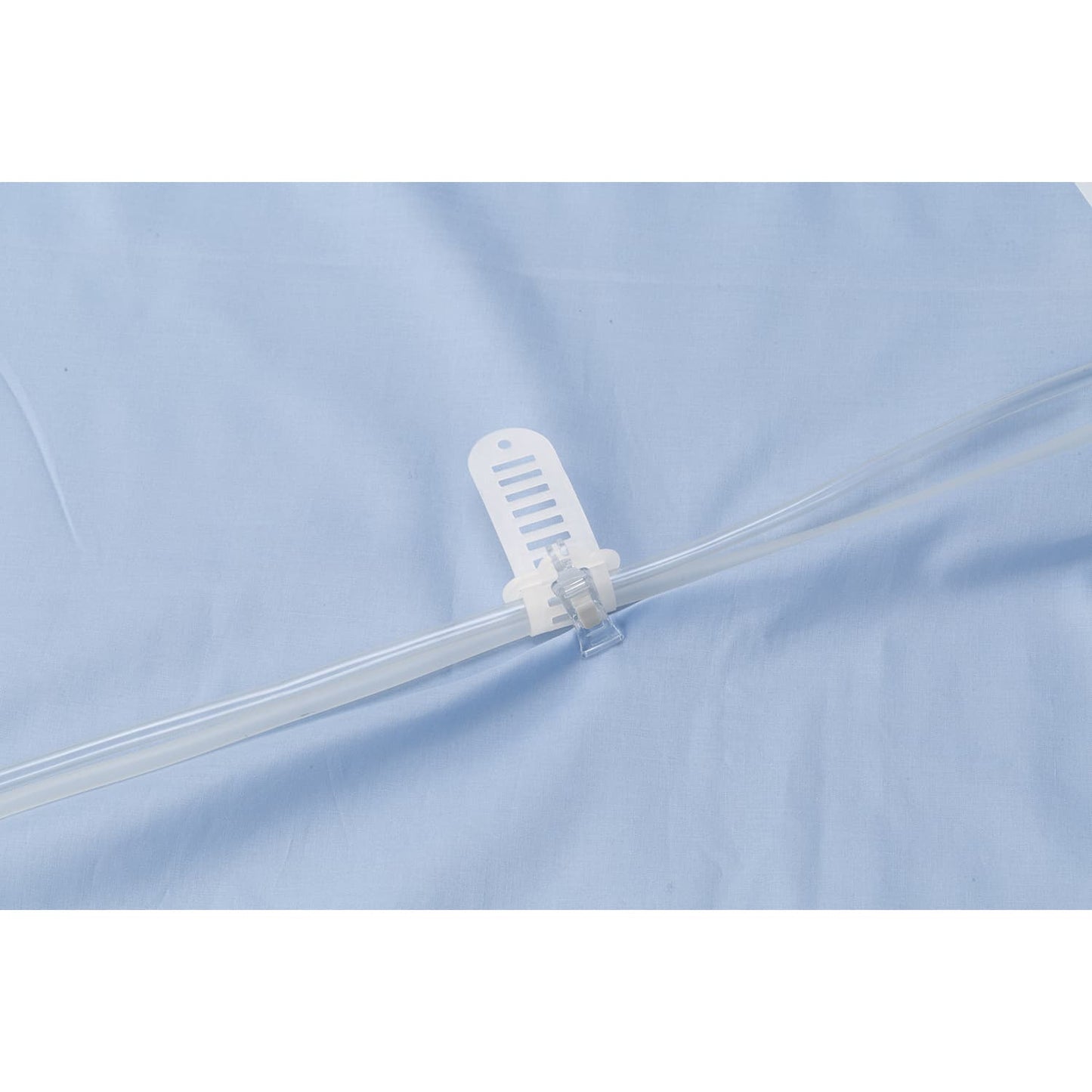 マツヨシ クリップ付結束バンド チューブクランプ 25-3300-01 MATSUYOSHI MY-7020B(ブルー)10コイリ