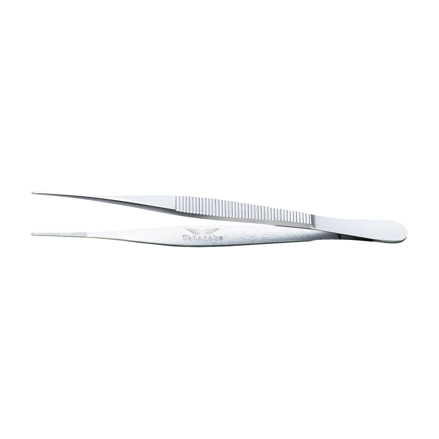 W brand ophthalmic tweezers, hookless, hookless forceps, 05-2890-00, Watanabe Medical Instruments Manufacturing Co., Ltd. E-110 (stainless steel) 110MM