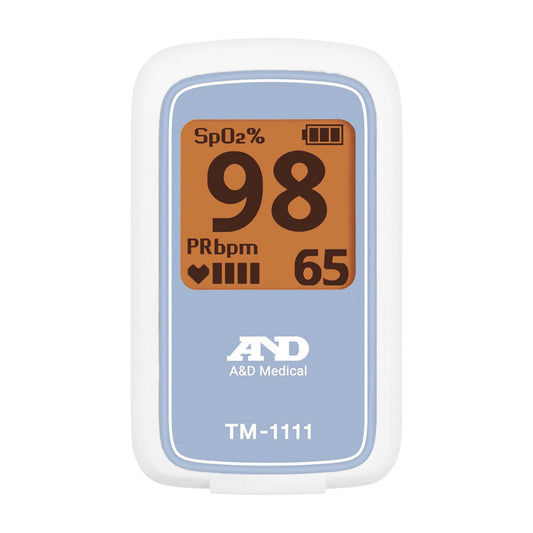 펄스 옥시 미터 포화 모니터 25-5951-00 A &amp; DAY TM-1111A-JC1O (블루)
