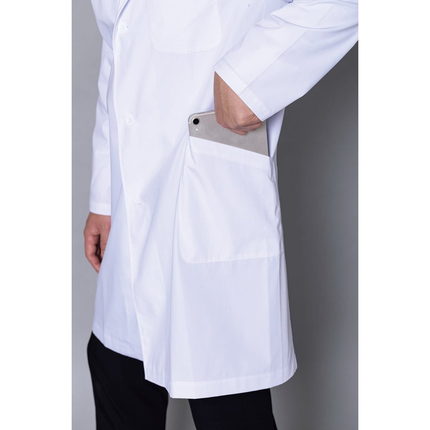 Matsuyoshi Doctor Coat (Men's) Examination Coat 25-4003-03 Matsuyoshi MY-DCM01(LL)