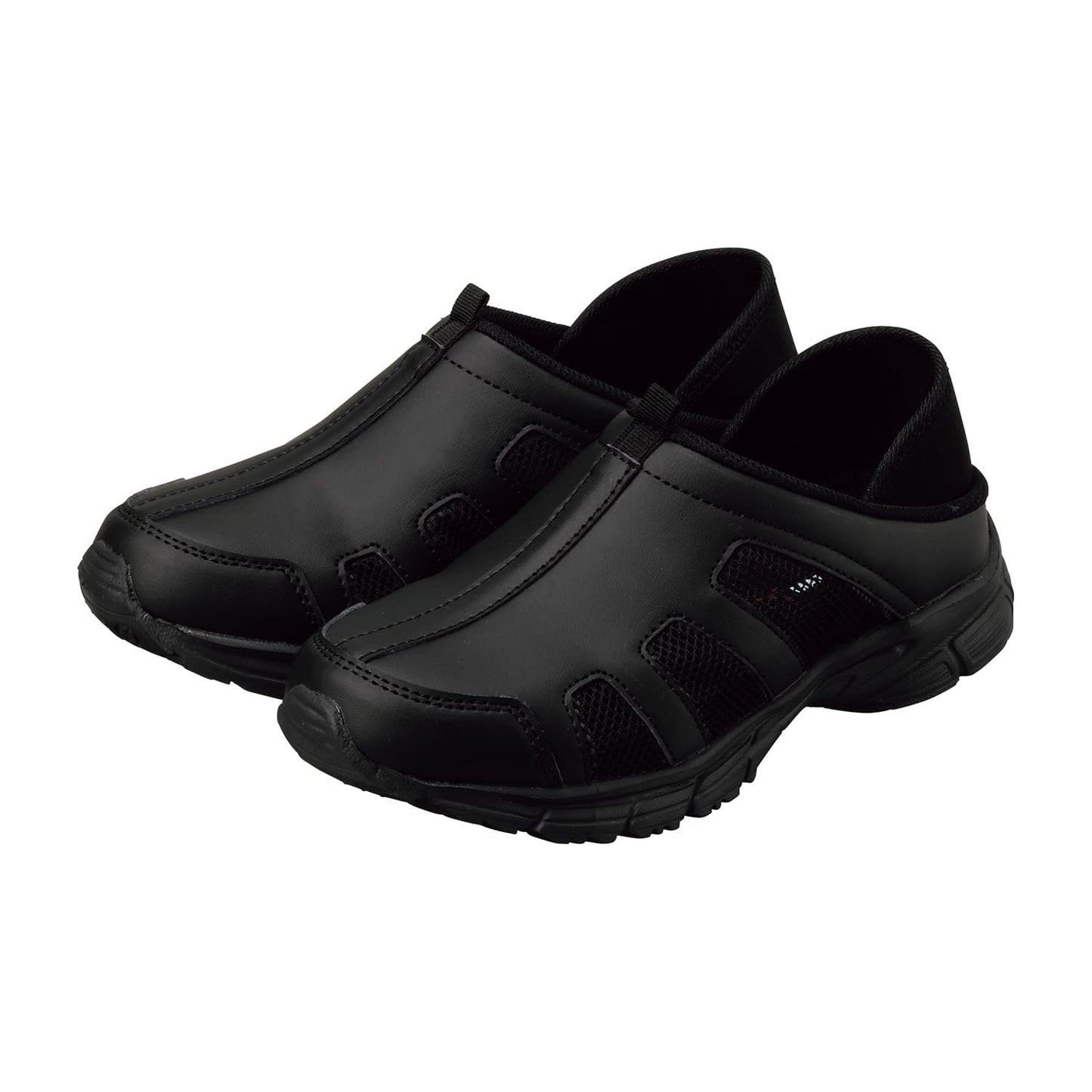 마쓰요시 2Way 간호사 신발 25-4002-0503 24cm 마츠요시 MY-NS1001BL (ALL 블랙