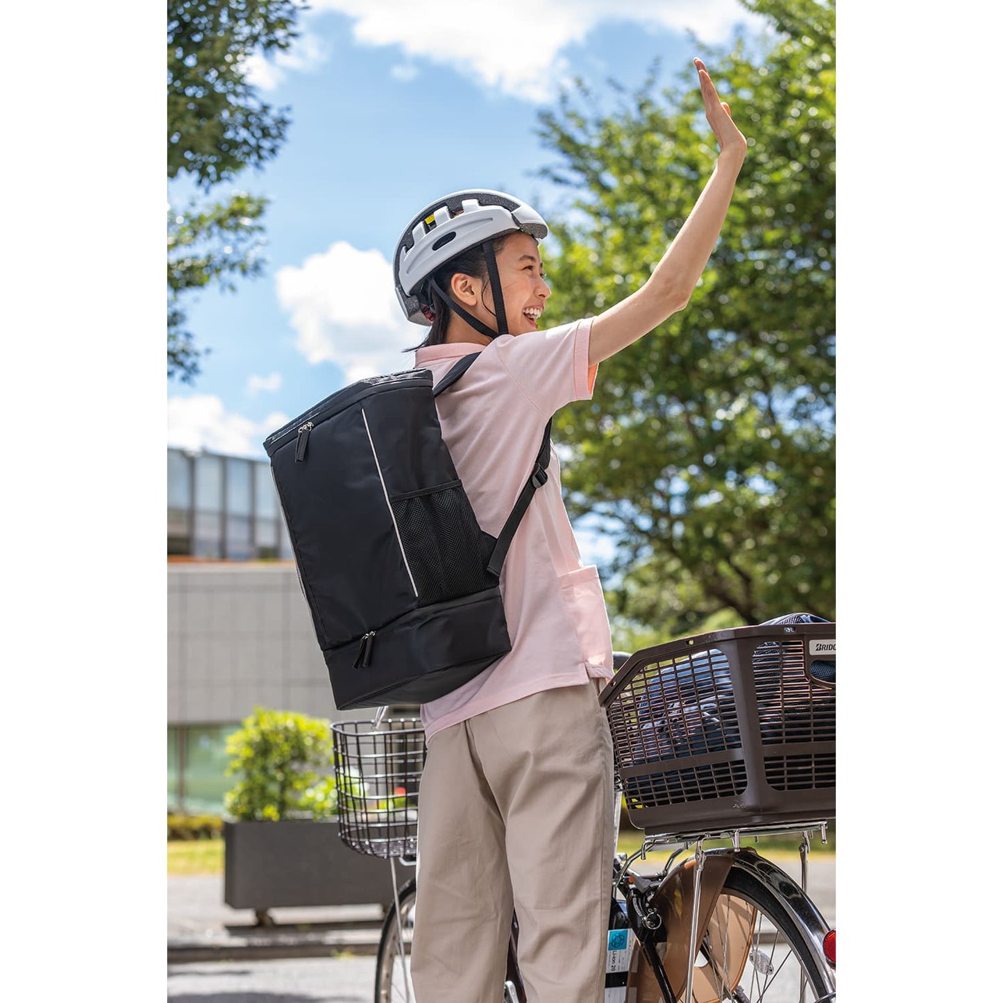 마츠요시 방문 간호 배낭 도우미 가방 25-4558-02 MATSUYOSHI MY-NS0470NA (네이비)