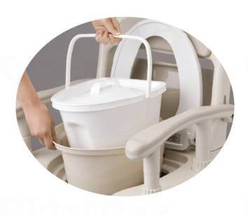 Panasonic Age Free Portable Toilet, Easy Backrest Type SP