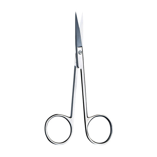 Ophthalmic scissors (straight type) Double-pointed, straight type, screw fastened 22-2233-00 MATSUYOSHI MY-9127A (115MM)