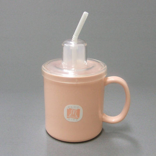 Daiwa Mug Cup with Straw Pink