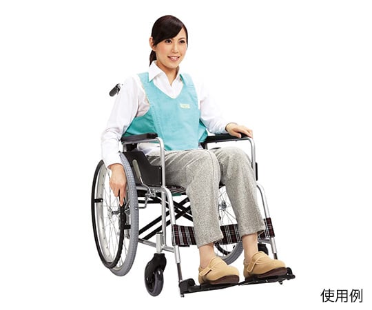 Wheelchair One-Touch Belt Keeper II Green x Yellow 403654-02 1 pc