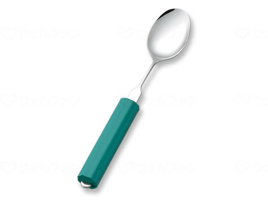 Saito Kogyo All Stainless Handle Spoon (Large) C Round 18mm Sponge Included Large