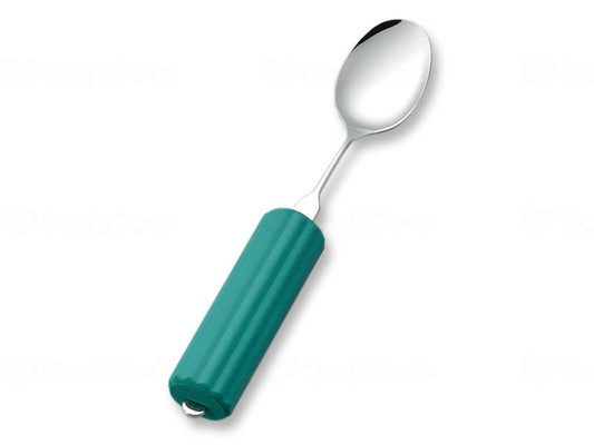 Saito Kogyo All Stainless Handle Spoon (Large) D Round 28mm Sponge Included Large