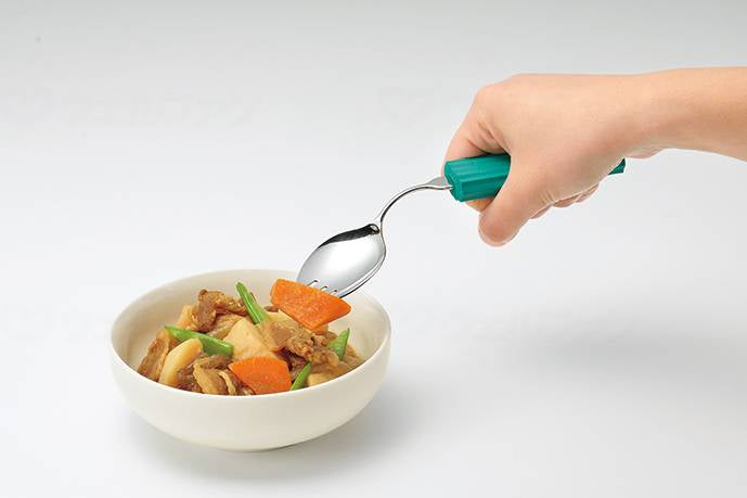 Saito Kogyo All Stainless Handle Fork (Large) B Flat Sponge Included Large