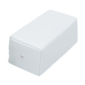 カラー診察用角マクラ 診察用枕 02-2336-0001 ビニルレザー白 高田ベッド製作所 TB-77C-01
