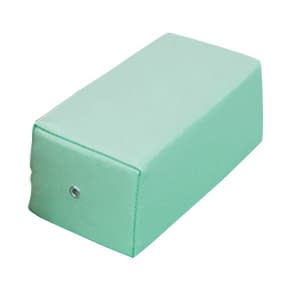 カラー診察用角マクラ 診察用枕 02-2336-0005 ビニルレザーライトグリーン 高田ベッド製作所 TB-77C-01