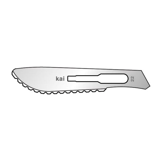 KAI Caesarean section scalpel (loose blade) 25-3102-00 Kai Industries 333-1 (NO.33) 10-piece set