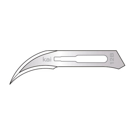 KAI Replacement Scalpel Blade (General Use) 05-3500-11 Kai Industries 312B-A (NO.12B) 100 pieces