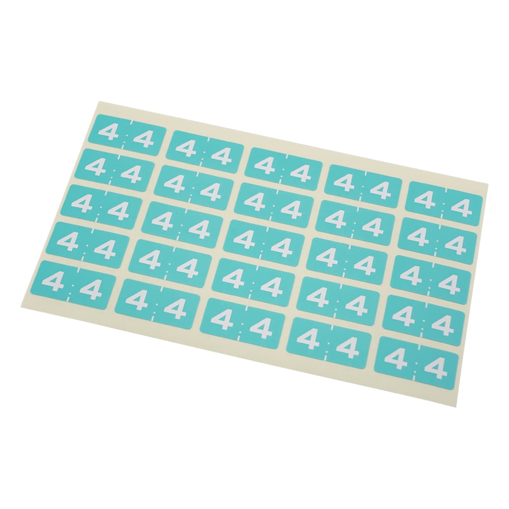 Color number label 15 x 30 mm (4) 1 bag (25 pieces x 10 sheets) CNL-L04 1 bag (25 pieces x 10 sheets)