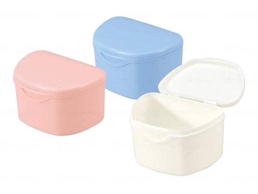 Wellfun Plan Pot Denture Case Pink