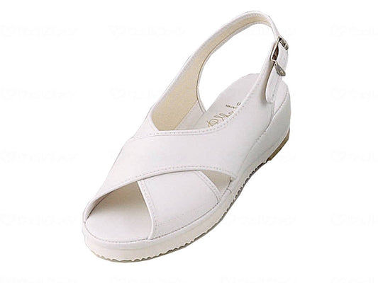 Marianne Nurse Sandals No. 9 White 24.0
