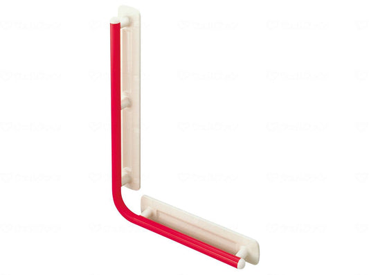Aronkasei Residential Handrail with Base (for Unit Baths) UB-L Red L