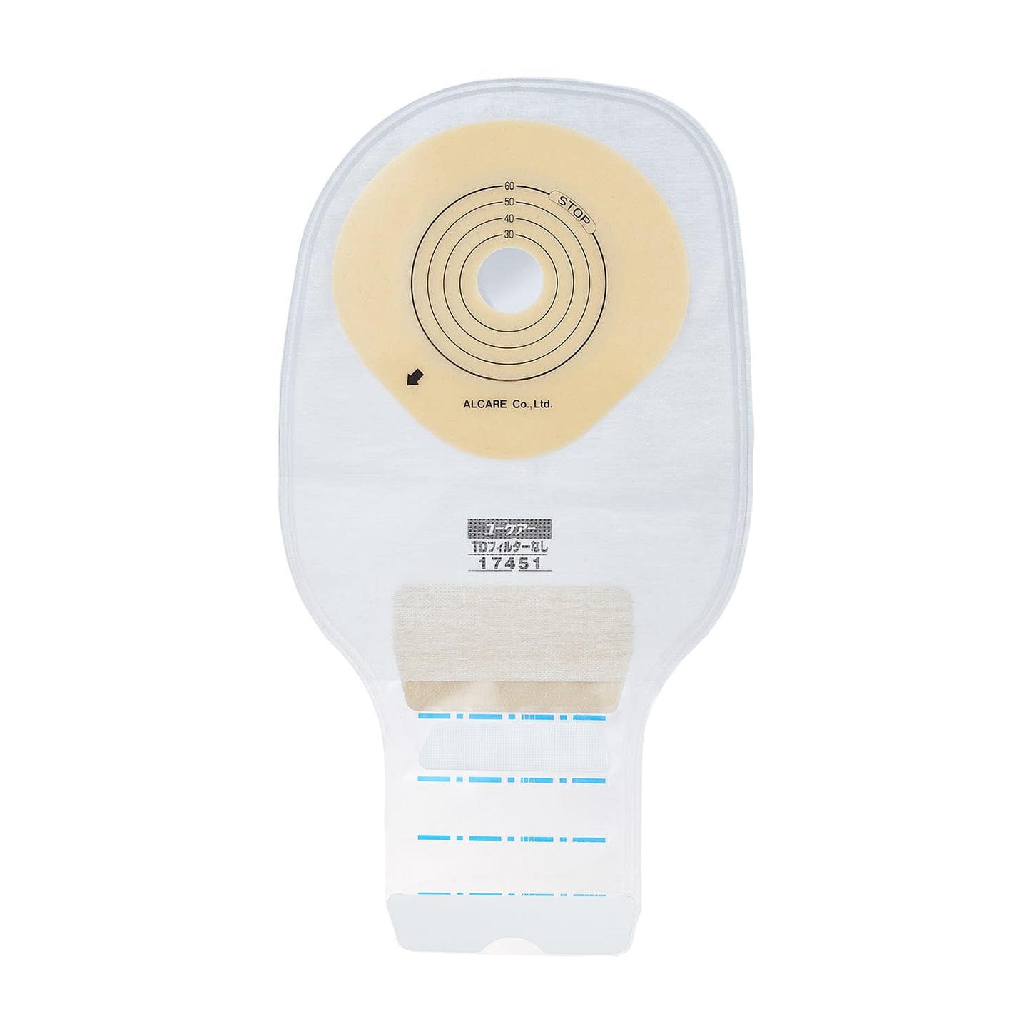 Youcare TD (no filter) No filter Stoma appliance 23-5414-01 Alcare 17451 (10-pack)