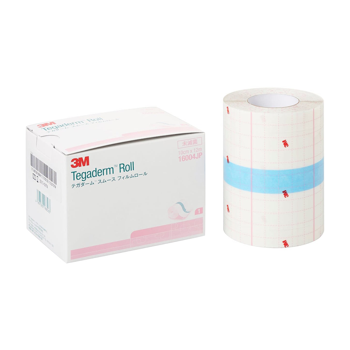 Tegaderm Smooth Roll Dressing Material 24-5533-01 3M Japan 16004JP (10CMX12M) 1 can