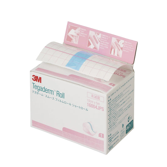 Tegaderm Roll Smooth Short Row Dressing Material 24-5533-04 3M Japan 16004JPS (10CMX5M) 1 can