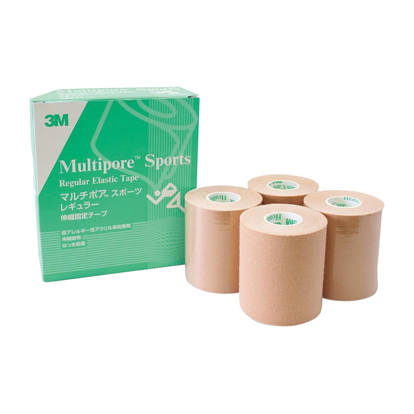 멀티포어 스포츠 레귤러 신축 테이핑 테이프 25-7140-01 쓰리엠 재팬 2743-75(75)4칸