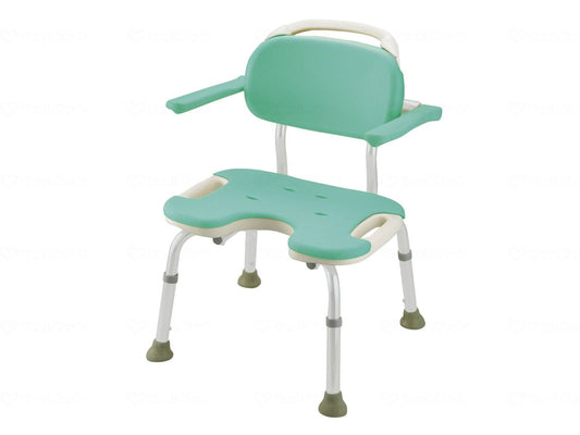 리첼 부드러운 샤워 의자 안락 와이드 글린 U