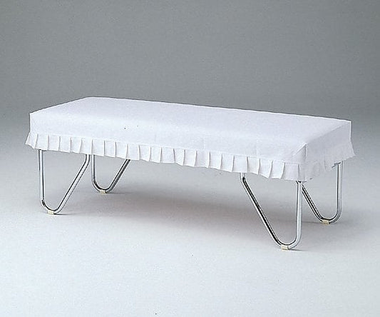 Examination table cloth cover [with frills] for 600 x 1800 mm KCF-860 1 piece