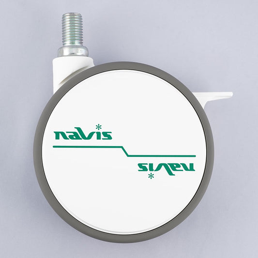 Navis caster φ130 M16 with stopper FW130N16SL25-AZ 1 piece