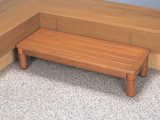 ﾊﾟﾅｿﾆｯｸｴｲｼﾞﾌﾘｰ木製玄関ｽﾃｯﾌﾟ1段ﾜｲﾄﾞ900