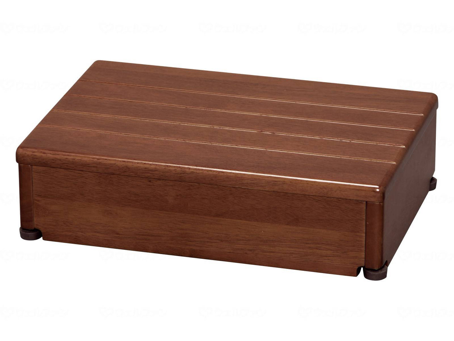 アロン化成 木製玄関台 45W-30-1段 ﾌﾞﾗｳﾝ