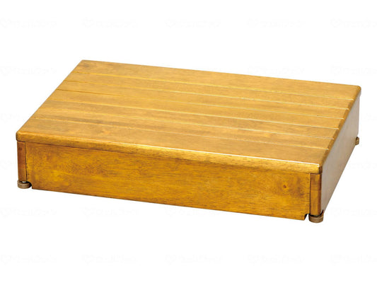 アロン化成 木製玄関台 60W-40-1段 ﾗｲﾄﾌﾞﾗｳﾝ